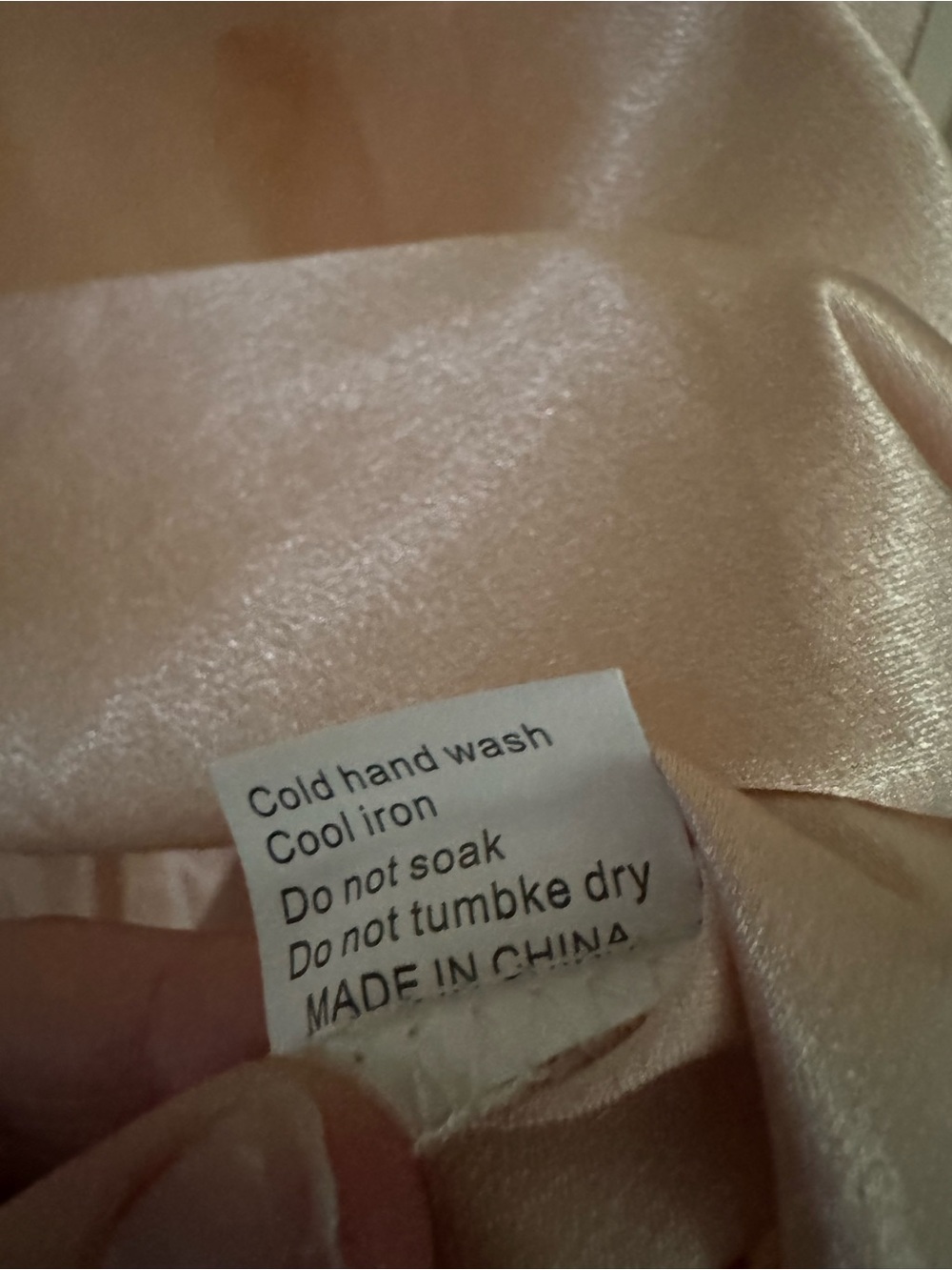 Oh Polly Champagne Satin One-Shoulder Bridesmaid/Wedding Guest Dress 🥂 - Picture 9 of 10